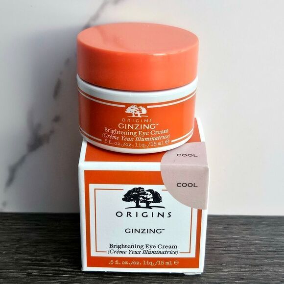 ORIGINS GinZing Brightening Eye Cream with Vitamin C & Niacinamide NEW - Picture 7 of 15